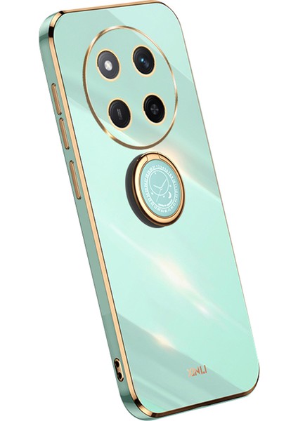 Honor Magic7 Lite 5g Halka Kickstand Galvanik Tpu Telefon Kapağı (Yurt Dışından)