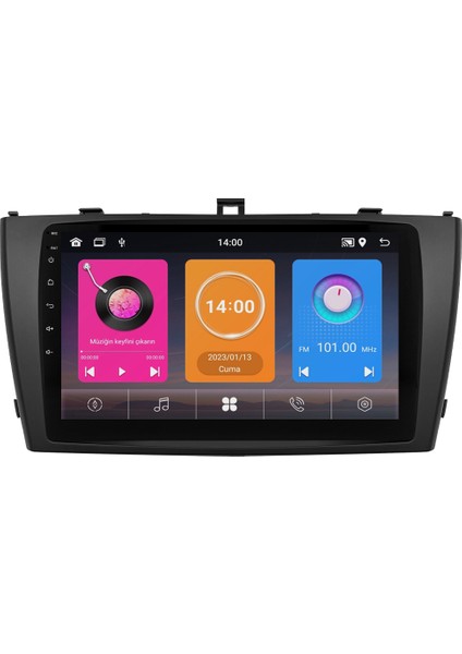 Toyota Avensis (2010-2014) Android 14 Multimedya Carplay 9 Inch 8 GB Ram / 128 GB Hafıza CRV-4554XAA