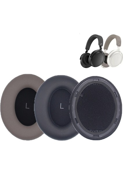 1 Çift Sennheiser Momentum 4.0 Kulaklık Sünger Kulaklıklar Momentum 4 (Gri) (Yurt Dışından)