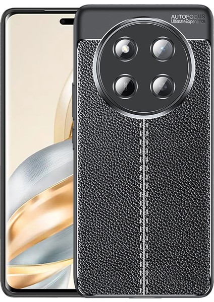 Honor Magic7 Lite 5g Litchi Doku Tpu Esnek Telefon Kapağı (Yurt Dışından)