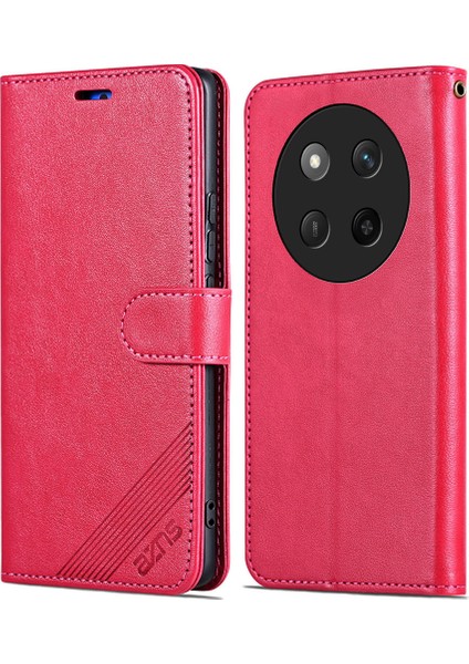 Honor Magic7 Lite 5g Çizilmez Pu Deri Standı Cüzdan Telefon Kapağı (Yurt Dışından)
