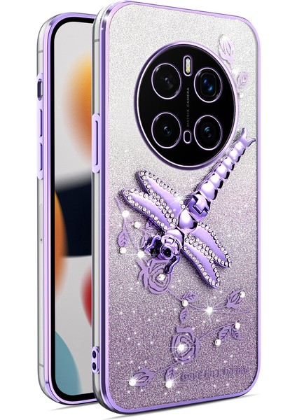 Honor Magic7 Pro 5g Kickstand Tpu Parıltılı Telefon Kapağı (Yurt Dışından)