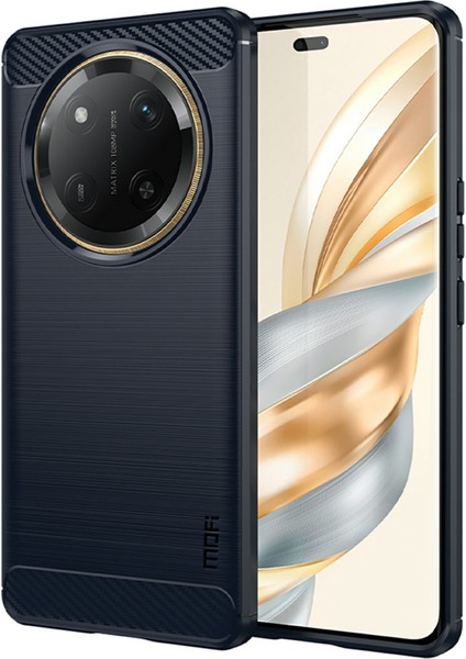 Honor Magic7 Lite 5g Karbon Fiber Doku Tpu Yumuşak Telefon Kapağı (Yurt Dışından)