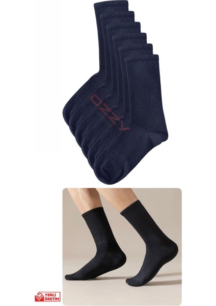 6 Çi̇ft Beyaz Di̇ki̇şsi̇z Pamuklu Teni̇s Uni̇sex Soket Çorap