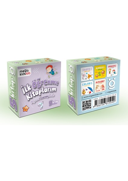 Ilk Öğrenme Kitaplarım: My First Books (5 Kitap) fırsatları