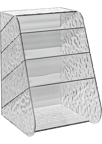 Masaüstü Şeffaf Kalem Tutucu Eğik Ekleme Tipi (Yurt Dışından)