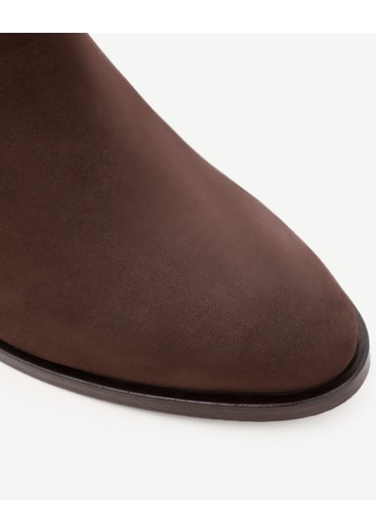 Toka Detaylı Deri Topuklu Bot fiyatları