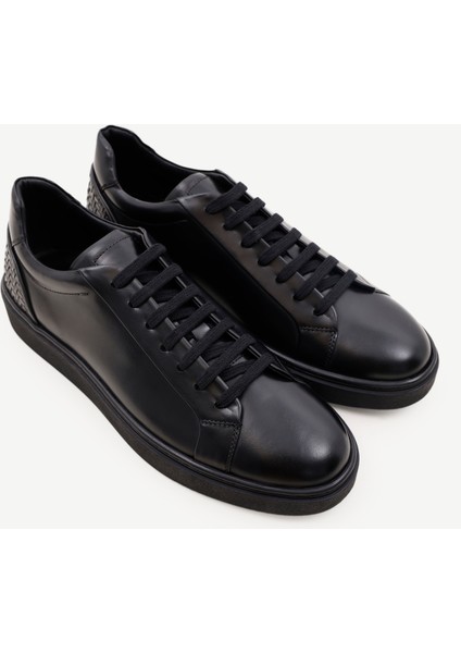 Örgü Detaylı Deri Sneakers fırsatları