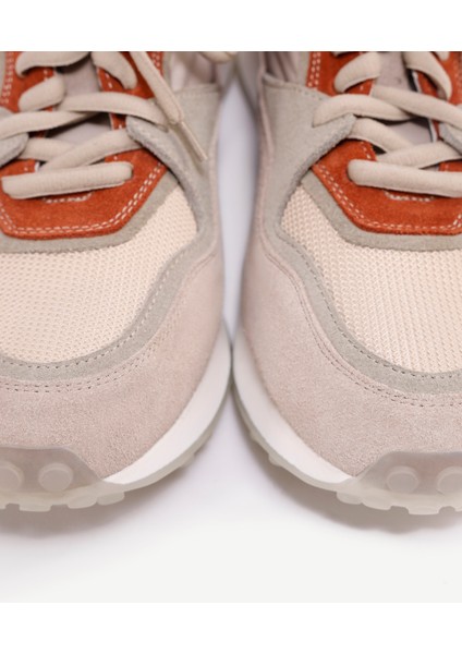 Kumaş Detaylı Deri Sneaker indirimleri