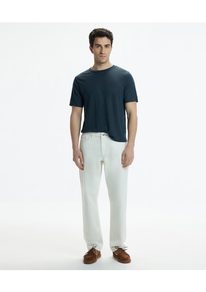 Relax Fit Non-Denim Cep Detaylı Pantolon
