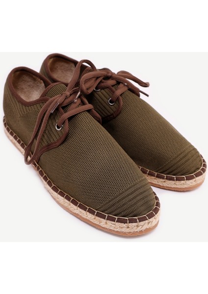 Triko Örme Bağlı Espadril