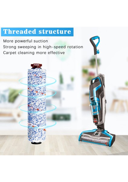 Çok Işlevli Silindir Fırça + Filtre Yedek Parçaları Bissel Crosswave 1866 1868 1785 2306 Robotik Süpürge Için (Yurt Dışından) indirimleri