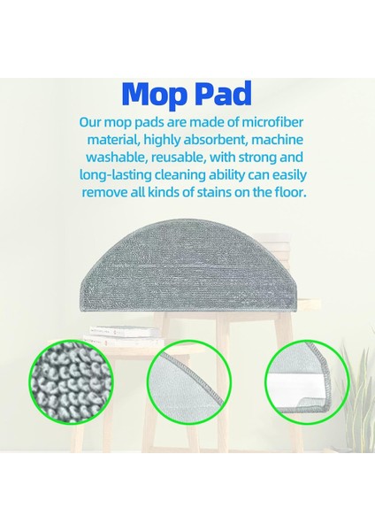 V8 Pro Robot Süpürge Ana Yan Fırça Filtre Paspas Bezi Yedek Aksesuar Seti (Yurt Dışından) indirimleri