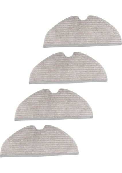 Mop Pad 4 Paket Mikrofiber Bez S6 Pure Maxv S5 Max Robot Süpürge Yedek Parçası (Yurt Dışından) modelleri