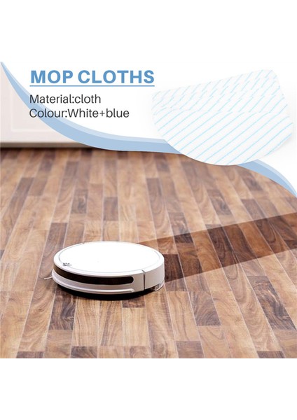 Ozmo T8 T9 Elektrikli Süpürge Için 120 Adet Mikrofiber Paspas Pedi Yıkanabilir Paspas Bezi Paçavraları (Yurt Dışından) indirimleri