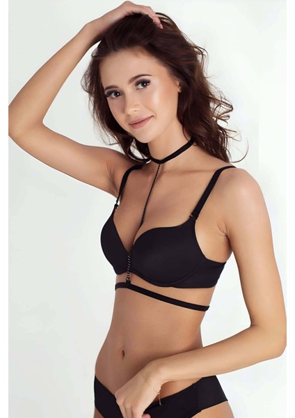 Boyun Bel Arası Zincirli Choker - APFT48