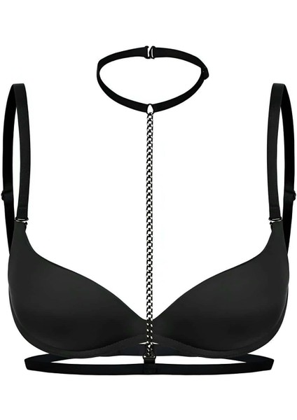 Boyun Bel Arası Zincirli Choker - APFT48