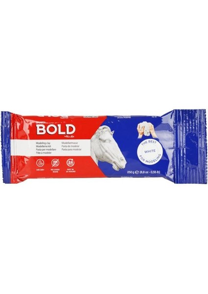Bold Seramik Hamuru 250G Beyaz