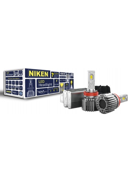 H11 LED Xenon Nova Soft Serisi 55W/9000LM/6500K