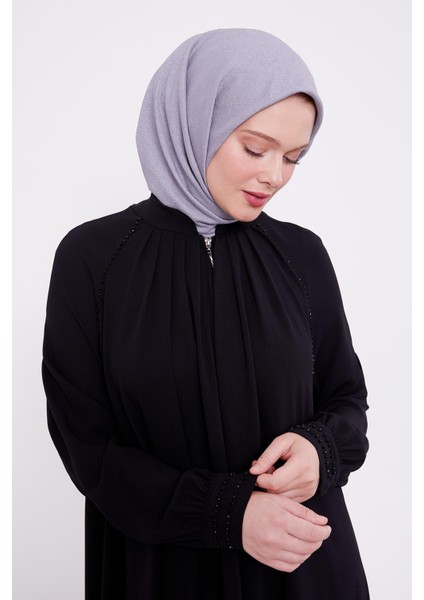 Siyah Omuz Taş Detay Ferace fırsatları