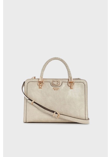 Orlina Logolu Çıkarılabilir Askılı Çanta HWKG9531060 Bayan Çanta HWKG95 31060 Tau