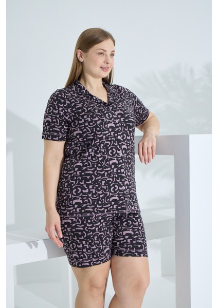 Bambu Kısa Kollu Yazlık Kadın Şort Takım 70003 indirimleri