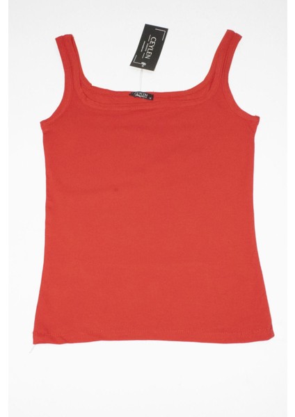 Kalın Askılı Kare Yaka Body