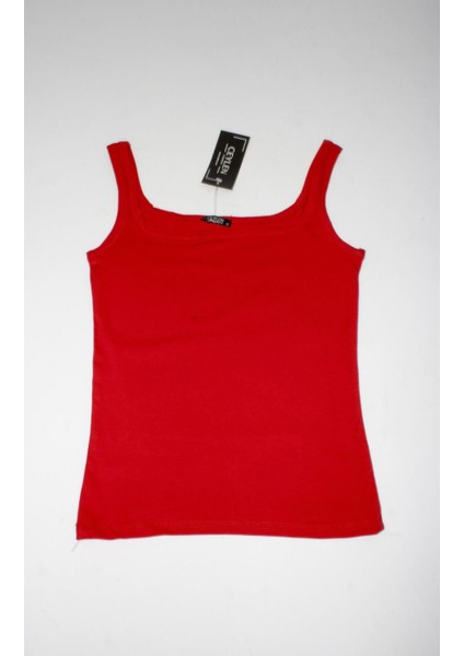 Kalın Askılı Kare Yaka Body