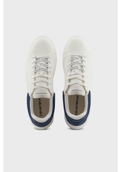 Deri Logolu Sneaker Ayakkabı Erkek Ayakkabı X4X264 XN001 T844 modelleri