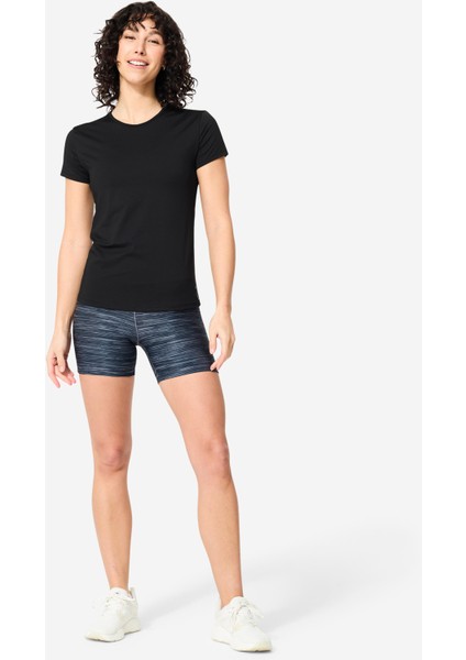 Domyos Kadın Spor Şortu - Gri - 100 fiyatları