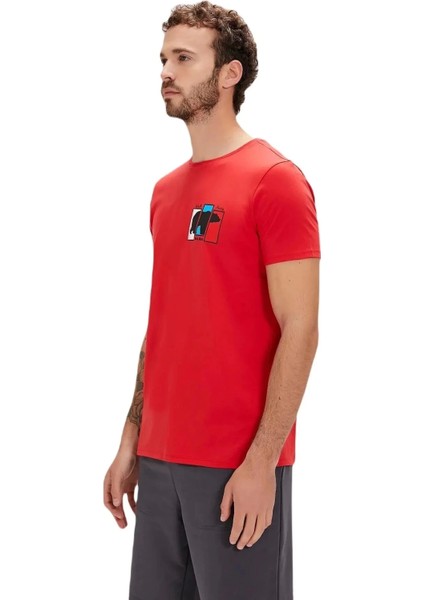 Badbear Grizzle Erkek Tshirt - Kirmizi