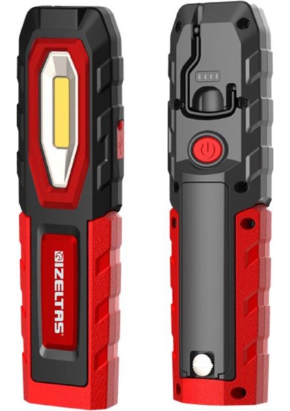 Izeltaş Cob LED Şarjlı Çalışma Lambası 600 Lm 14000005383