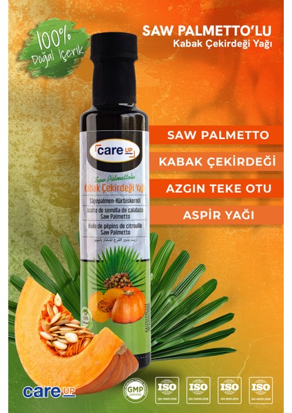 Organik Soğuk Sıkım Kabak Çekirdeği Yağı 250 ml