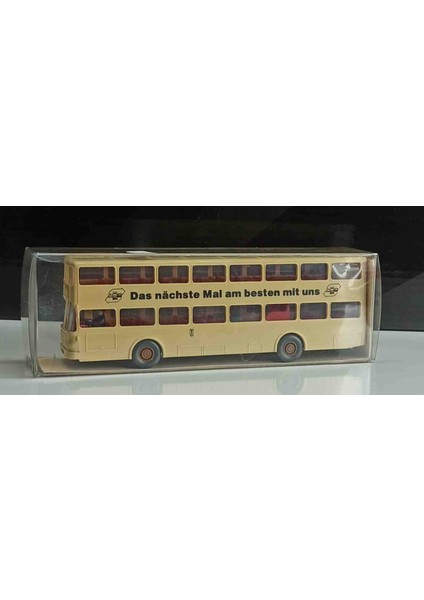 1:87 Ölçek Man Sd 200 Berlin Bus Otobüs///plastik Model Minik Boy