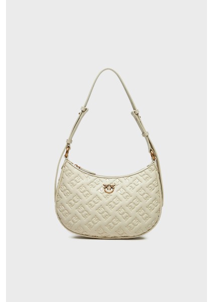 Logolu Hakiki Deri Ayarlanabilir Omuz Askılı Çanta Bayan Çanta 102790 A1YB Z14Q