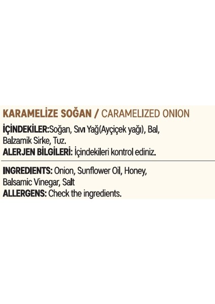 Karamelize Soğan