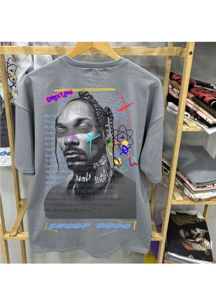 Snoop Doog Baskılı T-Shirt