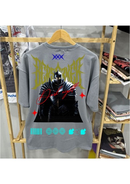 Şovalye Baskılı T-Shirt