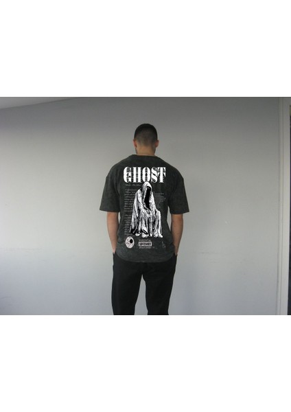 Ghost Baskılı T-Shirt