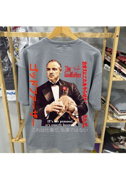 God Father Baskılı T-Shirt
