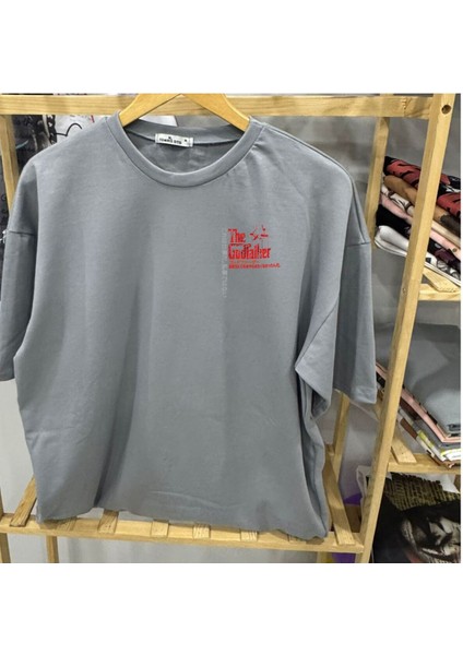 God Father Baskılı T-Shirt