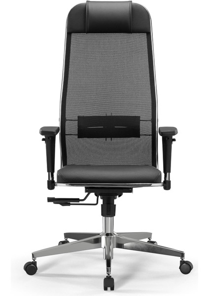 Synchrosit 10 Ergonomik Deri ve Fileli Ofis - Yönetici Koltuğu / Çalışma Sandalyesi - 1D1.D.1.333 Siyah