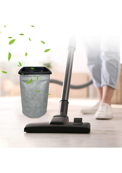 Porta Power Swingette S1015 S1029 CH30000 Hazneli Elektrikli Süpürge Için 6'lı Paket Bez Filtre Torbası Yedeği (Yurt Dışından)