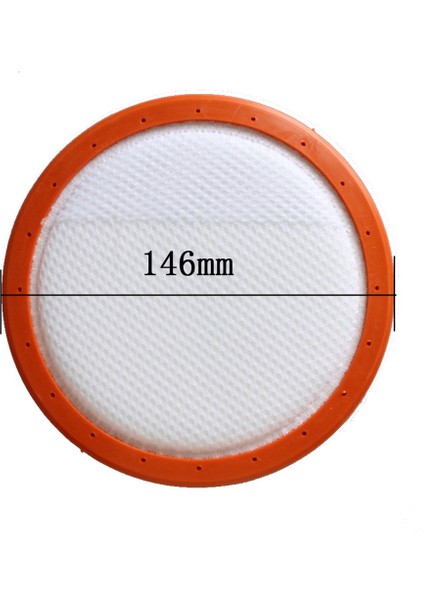 Yıkanabilir Elektrikli Süpürge Filtresi Yuvarlak Hv Pamuk Elemanları C3-L148B C3-L143B VC14A1- 146MM (Yurt Dışından)