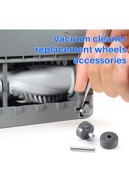 Çift Yedek Tekerlekler Elektrikli Süpürge Modelleri Için Uyumlu NV350 NV351 NV355 NV356E NV500 NV501 (Yurt Dışından)
