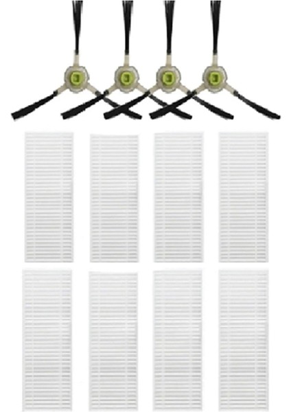 M210 M210S M210B M213 Elektrikli Süpürge Aksesuarları Yedek Parçaları Için 12 Adet Filtre Yan Fırçası (Yurt Dışından)