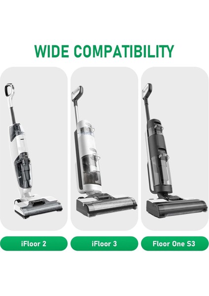Ifloor 2, 3,floor One S3 Kablosuz Islak Kuru Elektrikli Süpürge Rulo Parçaları Için Rulo Fırça Yedeği (Yurt Dışından)