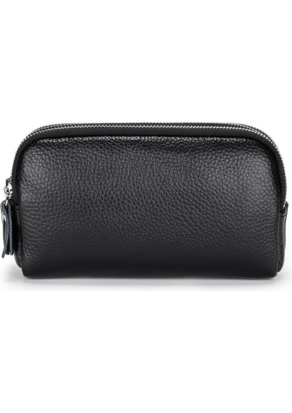 Kadınlar Için Üst Katman Inek Derisi Üç Katmanlı Fermuar Bilek El Çantası (Yurt Dışından) fırsatları