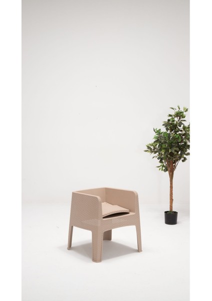 Apex 6 Kişilik Bahçe&balkon&teras Mobilyası - Cappucino