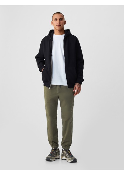 Erkek Haki GapFlex Slim Jogger Pantolon